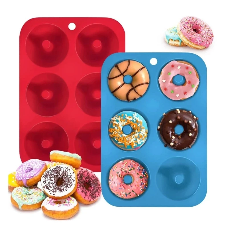 6 Holes Silicone Donut Mold Ba - огляд і ціна Donut Mold Silicone