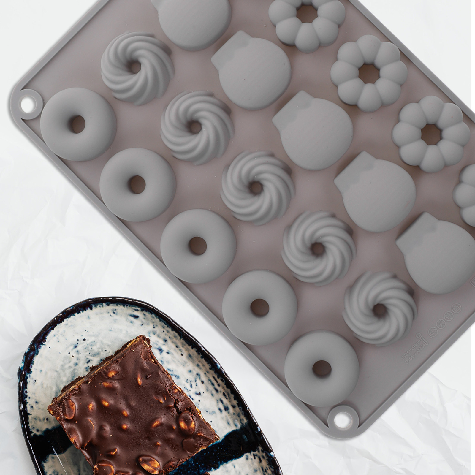 Mini Silicone Donut Mold Premi - огляд і ціна Donut Mold Silicone