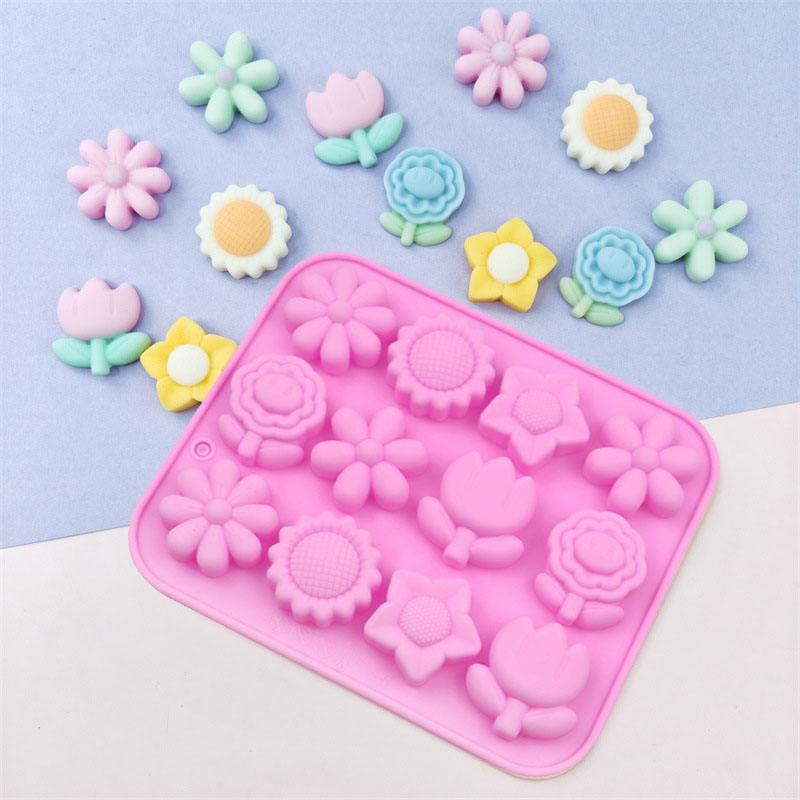 Rose Silicone Mold Flower Leav - огляд і ціна Bunny Cake Mold