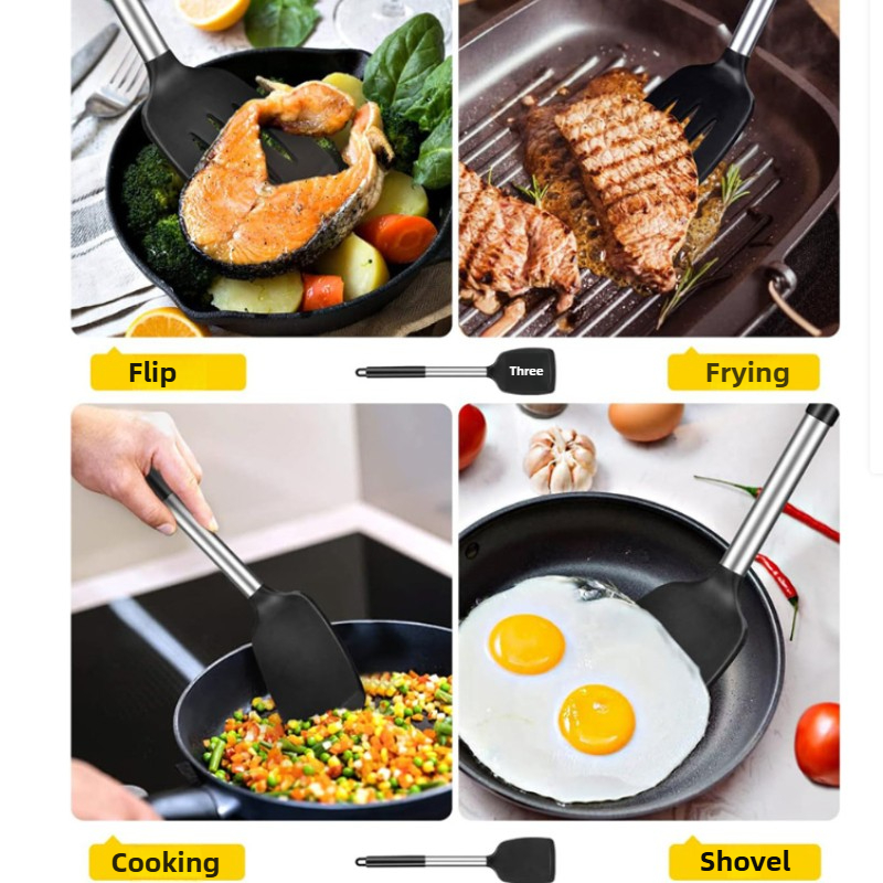 1/2Pcs Silicone Spatula Set He - огляд і ціна Okonomiyaki Spatula